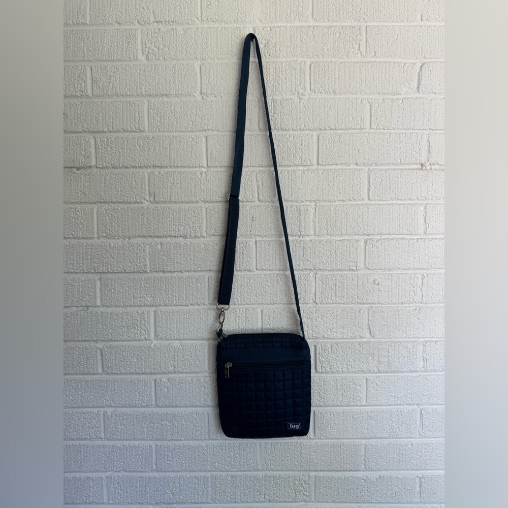 Lug Blue Messenger Bag Crossbody